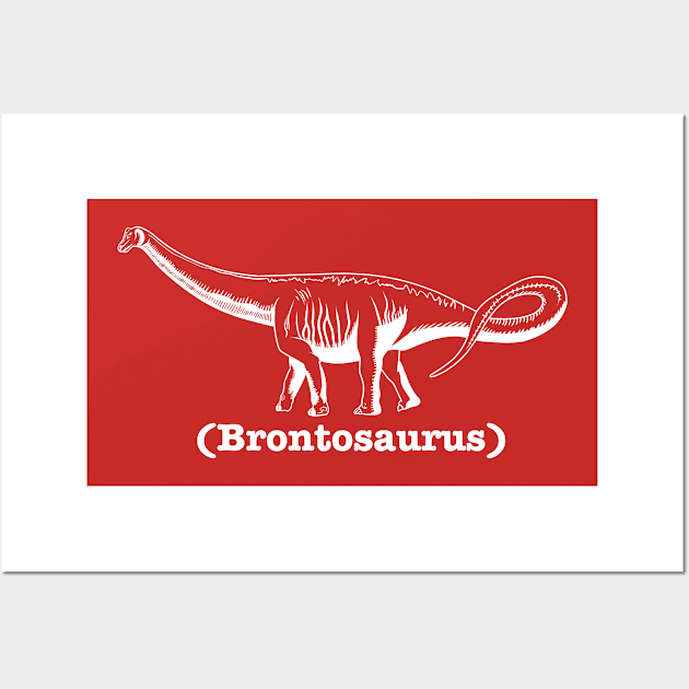 Brontosaurus Wall Art by nickbeta